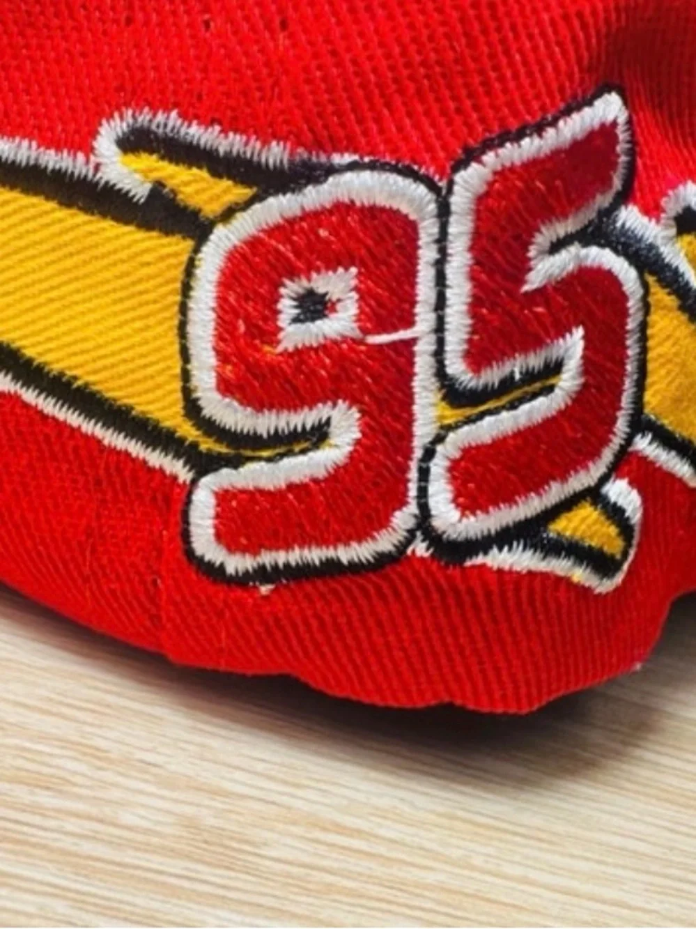 Toddler Red Lightning McQueen Cap